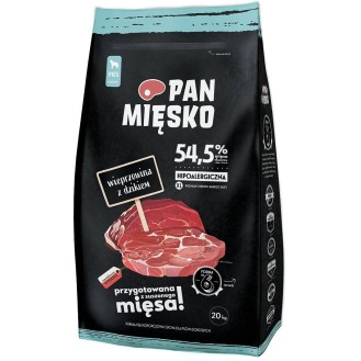 Pan Mięsko Wieprzowina z dzikiem Extra Large Sucha Karma dla psa op. 20kg