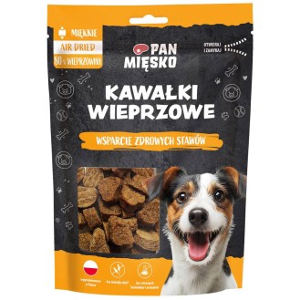 Pan Mięsko Przysmak Kawałki Wieprzowe dla psa op. 80g