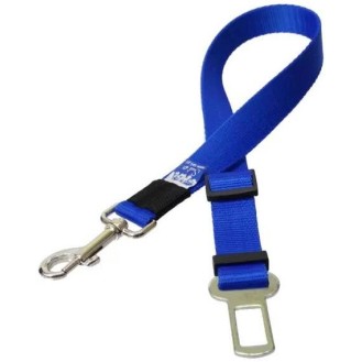 Sali Końcówka do pasów bezpieczeństwa dla psa rozm. 25mm/42-70cm kolor niebieski