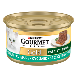 Gourmet Gold Adult Pasztet z królikiem Mokra Karma dla kota op. 85g
