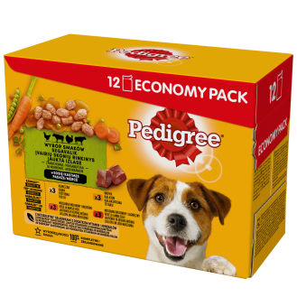 Pedigree Adult Wybór Smaków w sosie Mokra Karma dla psa op. 12x100g