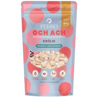 Perro OCH ACH Przysmaki liofilizowane z królikiem dla psa op. 40g