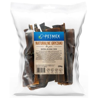 Petmex Przysmak Skóra jelenia dla psa op. 200g