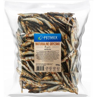 Petmex Przysmak Szprotki suszone op. 500g