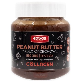 4 Dogs Collagen Masło orzechowe Piesolada dla psa op. 330g