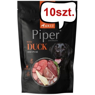 Piper Animals Adult Kaczka z gruszką Mokra karma dla psa op. 500g Pakiet 10szt.