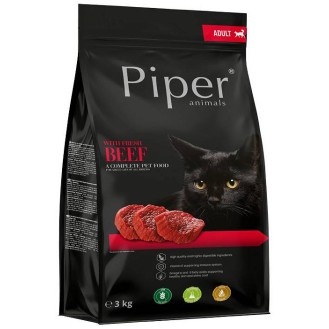 Piper Animals Adult Wołowina Sucha Karma dla kota op. 3kg