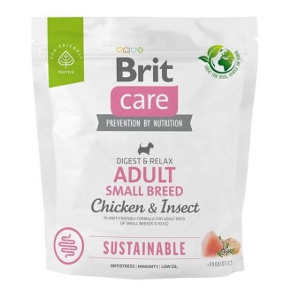 Brit Care Sustainable Adult Small Breed Chicken&Insect Sucha Karma dla psa op. 1kg