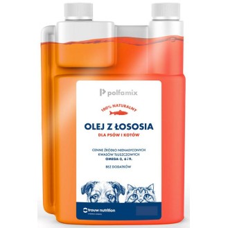 Polfamix Olej z łososia dla psa i kota poj. 250ml