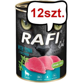 Rafi Cat Adult Sterilised Tuna Mokra Karma dla kota op. 400g Pakiet 12szt.