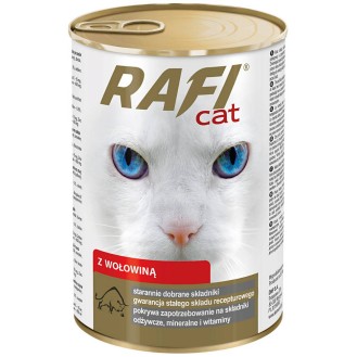 Rafi Adult Wołowina Mokra Karma dla kota op. 415g