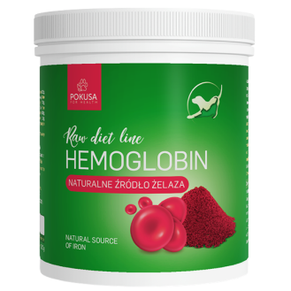 Pokusa RawDietLine Hemoglobin dla psa i kota op. 200g
