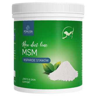 Pokusa RawDietLine MSM dla psa i kota op. 300g