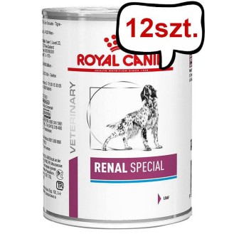 Royal Canin Vet Renal Special Mokra Karma dla psa op. 410g Pakiet 12szt.