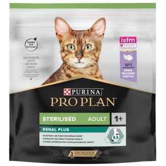 Pro Plan Cat Sterilised Renal Plus Turkey Sucha Karma dla kota op. 400g