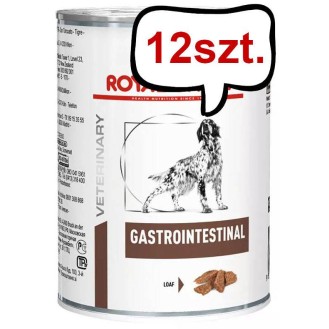 Royal Canin Vet Gastro Intestinal Mokra Karma dla psa op. 400g Pakiet 12szt.