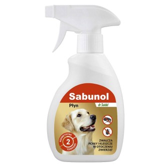 Sabunol Płyn do zwalczania pcheł w otoczeniu zwierząt poj. 250ml WYPRZEDAŻ