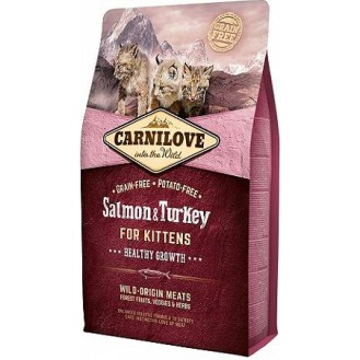 Carnilove Cat Kitten Salmon&Turkey Sucha Karma dla kociąt op. 2kg
