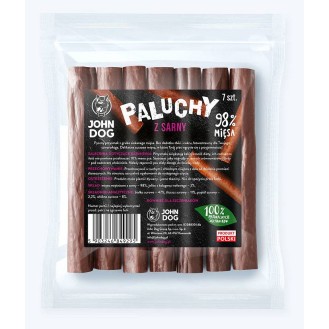 John Dog Premium Przysmak Paluchy z sarny dla psa op. 7szt.