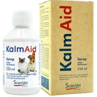 Scanvet KalmAid Syrop Uspokajający dla psa i kota poj. 250ml