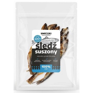 Uniszki Przysmak Śledź suszony dla psa op. 50g