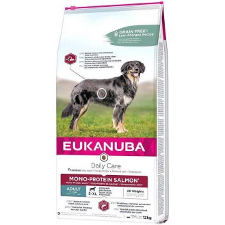 Eukanuba Daily Care Adult Mono-Protein Salmon Sucha Karma dla psa op. 12kg