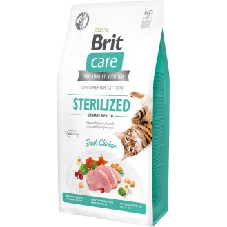 Brit Care Cat Grain-Free Sterilized Urinary Sucha Karma dla kota op. 400g