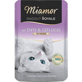 Miamor Ragout Royale Adult Kaczka i drób Mokra Karma dla kota op. 100g