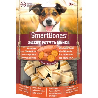 Smart Bones Kość Sweet Potato Bones Mini dla psa op. 8szt.