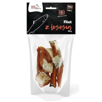 Syta Micha Filet z łososia Przysmak dla psa op. 80g