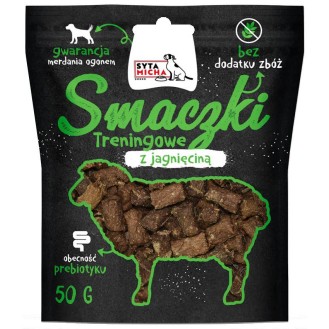 Syta Micha Smaczki treningowe z Jagnięciną dla psa op. 50g