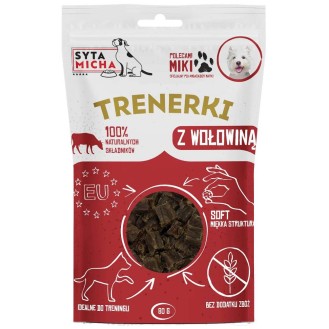 Syta Micha Trenerki z wołowiną dla psa op. 80g