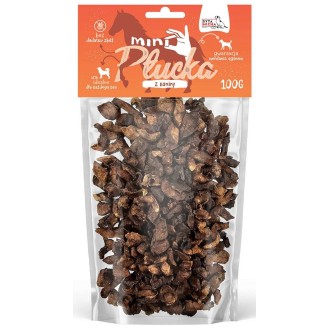 Syta Micha Przysmaki Mini Płucka z Koniny dla psa op. 100g