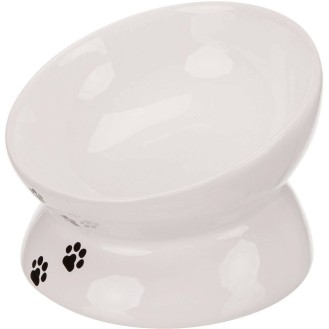 Trixie Miska ceramiczna dla kota poj. 0.15l kolor biały nr kat. 24798
