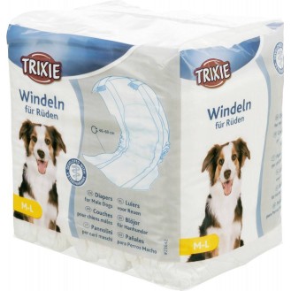 Trixie Pieluchy dla psa (samca) rozm. M-L op. 12szt. nr kat. 23642