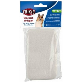 Trixie Wkładki do majtek na cieczkę dla psa rozm. M op. 10szt. nr kat. 23497