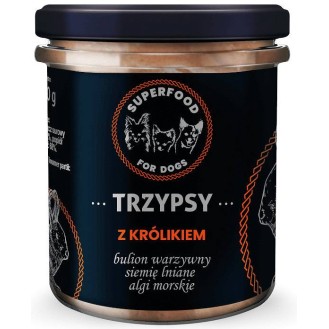 Trzypsy Deluxe z Królikiem Karma Mokra dla psa op. 300g
