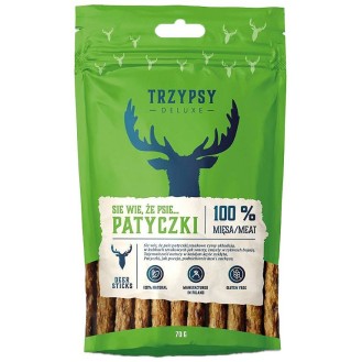 Trzypsy Deluxe Się Wie, że Psie...Patyczki z Jelenia Przysmaki dla psa op. 70g