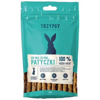 Trzypsy Deluxe Się Wie, że Psie...Patyczki z Królika Przysmaki dla psa op. 70g