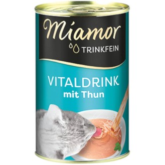 Miamor Trinkfein Vitaldrink mit Thun Mokra Karma dla kota poj. 135ml