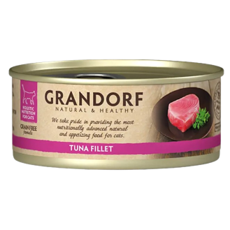 Grandorf Adult Tuna Fillet Mokra karma dla kota op. 70g
