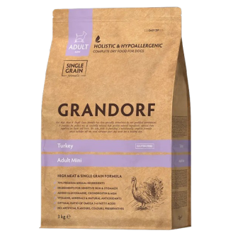 Grandorf Adult Mini Turkey Sucha Karma dla psa op. 3kg