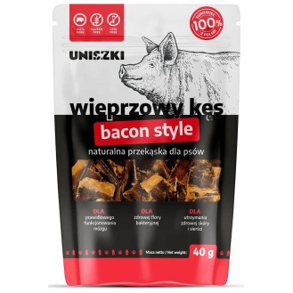 Uniszki Przysmak wieprzowy kęs dla psa op. 40g