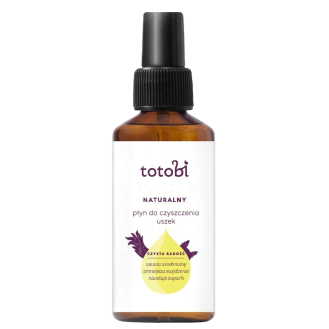 Totobi Płyn do czyszczenia uszek dla psa i kota poj. 100ml