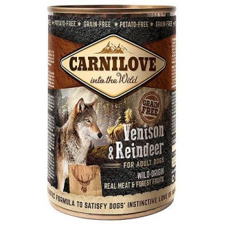 Carnilove Adult Venison&Reindeer Mokra Karma dla psa op. 400g