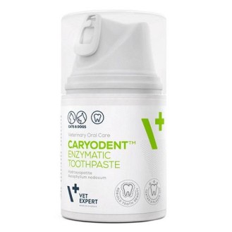 VetExpert Caryodent Enzymatyczna Pasta do zębów dla psa i kota op. 50ml