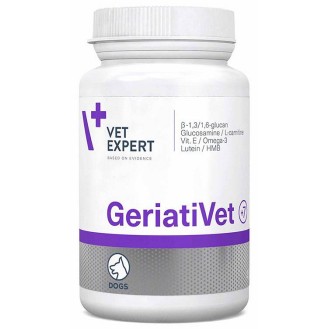 VetExpert Preparat wzmacniający GeriatiVet Dog (7+) 350mg dla psa op. 45 tabletek