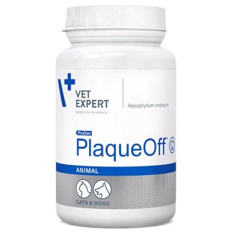 VetExpert Preparat na kamień nazębny PlaqueOff Animal dla psa i kota op. 40g