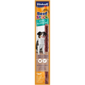 Vitakraft Kabanos Beef Stick Hypoalergiczny z indykiem i strusiem dla psa op. 1szt.