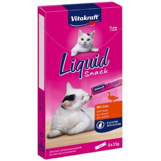 Vitakraft Przysmak Liquid Snack z kaczką dla kota op. 6x15g